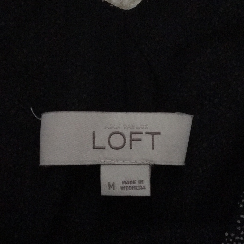 Patterned Cold Shoulder Top By Loft - image 5